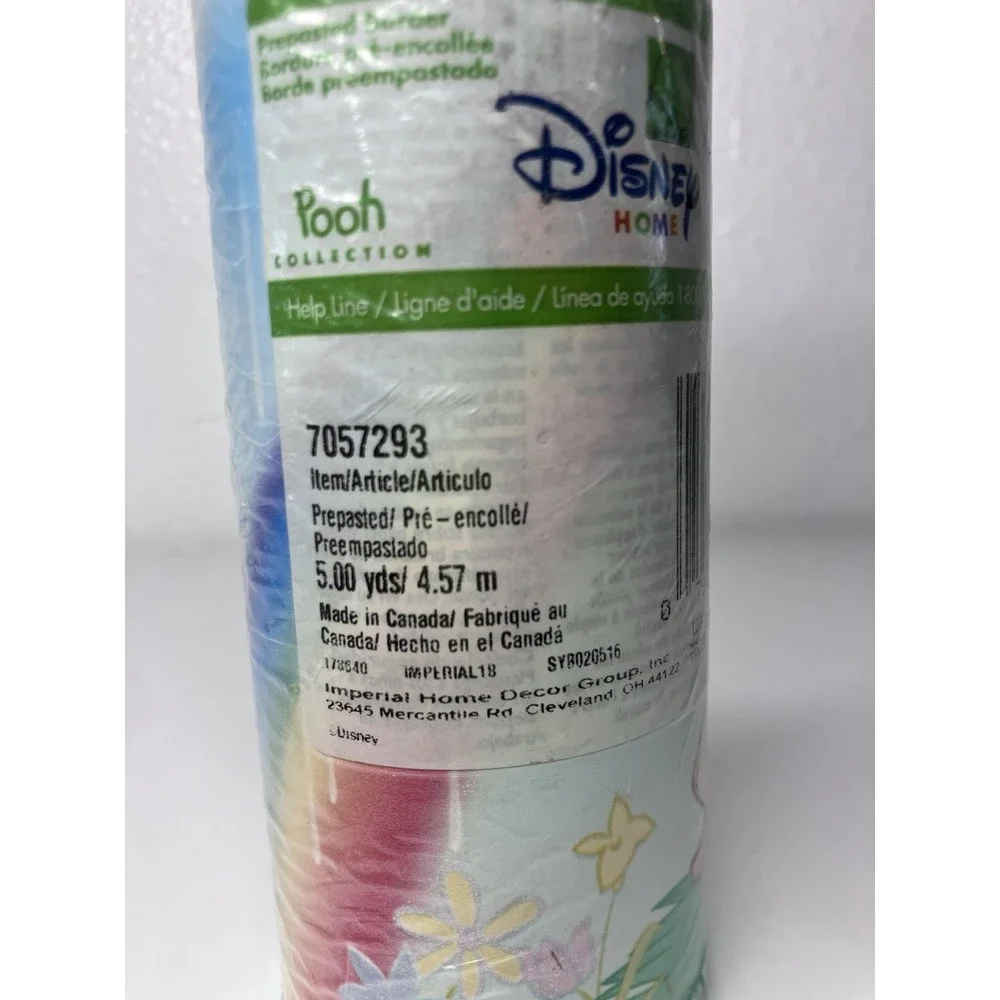 New Winnie the Pooh Rainbow Disney Wallpaper Border 7057293